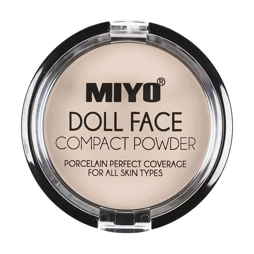 Компактна пудра для обличчя Miyo Doll Face Compact Powder 02 Cream, 7.5 г